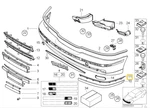 Front Bumper Cover Left Chrome For Bmw E-39. Fixed Price $79.95.