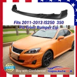 Black Pu Front Lip Lower Bumper Splitter Pc Fits 2011-2013 Lexus IS250 IS350. Fixed Price $158.99.