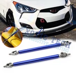 Adjustable Blue Front Bumper Lip Splitter Strut Rod Tie Support Bars For Hyundai. Fixed Price $16.19.