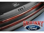 15 Thru 18 Edge Oem Genuine Ford Parts Black Rear Bumper Protector With Logo. Fixed Price $99.95.