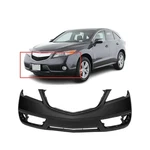 Front Bumper Cover For 2013-2015 Acura Rdx W/fog Light Holes AC1000179. Fixed Price $184.99.