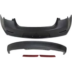 Bumper Cover Fascia Rear For Chevy Chevrolet Malibu Limited 2016. Fixed Price $290.82.