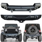Vijay Fit 2007-2018 Jeep Wrangler Jk/jku Front Or Rear Bumper With Led Lights. Fixed Price $589.99.