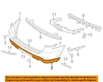 Chrysler Oem 11-13 Durango Rear Bumper Components-lower Cover 68092113AA. Fixed Price $313.30.