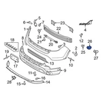Ford Police Interceptor Utility 13-19 Parking Aid Sensor Bracket Front. Fixed Price $31.42.