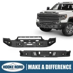 Hooke Road Front + Rear Bumper Assembly For 2020-2023 Gmc Sierra 2500HD 3500HD. Fixed Price $819.77.