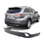 Primed Rear Lower Bumper Cover Fascia For 2014-2019 Toyota Highlander Se Xle. Fixed Price $83.05.