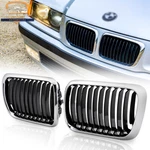 Chrome Frame Black Front Kidney Grille For Bmw Series E36 M3 1997-1999. Fixed Price $40.98.