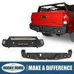 Hooke Road Front Rear Bumper For 2016-2023 Toyota Tacoma. Fixed Price $299.58.