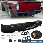 For 09-18 Dodge Ram 1500 W/dual Exhaust W/o Sensor Holes Rear Bumper Gloss Black. Fixed Price $153.46.