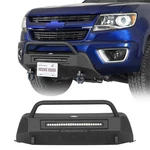 Offroad Steel Front Bumper W/ Led Light Bar For 2015-2020 Chevy Colorado Trucks. Fixed Price $299.95.