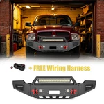 Aaiwa For 2002-2005 Dodge Ram 1500 Front Bumper With Led Lights & Winch Plate. Fixed Price $749.99.