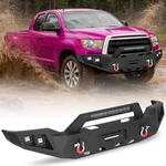 Steel Front Bumper For 2007-2013 Toyota Tundra W/ Led Lights D-ring Sensor Hole. Fixed Price $498.75.