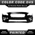 New Painted *D4S Raven Black* Front Bumper Cover Fascia For 2015-2017 Subaru Wrx. Fixed Price $560.99.