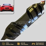 Scopione Carbon Fiber Rear Bumper Diffuser For Ferrari 10-15 458 Italia & Spider. Fixed Price $2500.00.