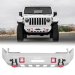 Vijay Steel Front Bumper With Led Lights For 2007-2025 Jeep Wrangler Jk Jl Jt. Fixed Price $279.99.