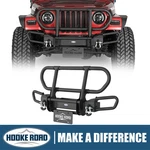 Hooke Road Front Bumper W/tube Grille Guard For 1987-2006 Jeep Wrangler Yj Tj. Fixed Price $299.51.