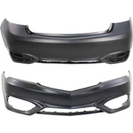 04711TV9A00ZZ, 04715TX6A50ZZ New Bumper Covers Fascias Set Of 2 For Ilx Pair. Fixed Price $551.28.
