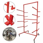 Auto Body Bumper Stand Double-sided Holder Mobile Storage Rack Parts Carts. Fixed Price $156.81.