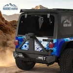 For 1987 2006 Jeep Yj/tj Rear Bumper Swing Carrier, 18W Led Floodlights. Fixed Price $499.56.