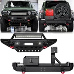 Vijay Front/rear Bumper W/winch Plate&tire Carrier For 07-14 Toyota Fj Cruiser. Fixed Price $619.99.