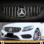 Front Grille For Mercedes Benz W205 C-class C300 W/led Emblem 2015-2018. Fixed Price $85.99.