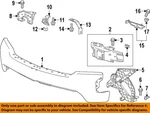 Gm Oem 14-26 Acadia Front Bumper Components-guide Bolt 11547421. Fixed Price $8.09.
