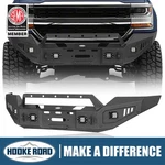 Hooke Road Front Winch Bumper W/lights For 2016 2017 2018 Chevy Silverado 1500. Fixed Price $499.26.