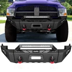 Vijay Fits 2009-2012 Dodge Ram 1500 Steel Front Bumper With Led Lights. Fixed Price $429.99.