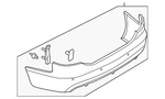 Genuine Audi Bumper Cover 4F5-807-303-C-GRU. Fixed Price $1097.34.