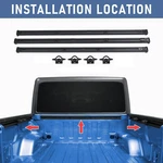 For 82215956 2020-2024 2025 2026 Jeep Gladiator Oem Mopar Bed Trail System. Fixed Price $129.54.