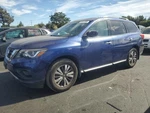 Rear Blue/blk Bumper Assy Textured Oem 17-18 Nissan Pathfindr. Fixed Price $150.00.