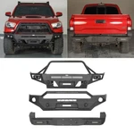 Hooke Road Steel Front/rear Bumper Bar W/led Lights For Tacoma 2016-2023 3RD Gen. Fixed Price $888.06.
