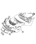Genuine Mopar Surround 5303563AB. Fixed Price $35.31.