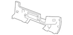 Genuine Gm Black Rear Bumper Step Center Pad 15284310. Fixed Price $177.38.