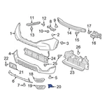 For Honda Cr-v 2017-2019 71116TLAA00 Right Fog Light Bracket. Fixed Price $11.36.