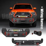 For 2016-2023 Toyota Tacoma Aaiwa New Front Rear Bumper W/winch Plate&led Lights. Fixed Price $469.95.