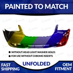 New Painted Match 2008-2010 Chrysler Town & Country Unfolded Front Bumper. Fixed Price $142.99.