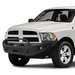 For 2009-2012 Dodge Ram 1500 Front Bumper W/winch Plate & Led Lights Assembly. Fixed Price $399.12.