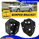 Bumper Bracket Set Left Right For 2013-2019 Nissan Versa Sedan Front Steel 2PC. Fixed Price $32.99.