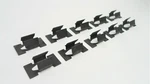 10 Nos Absorber Bumper Clips! For 1973-82 Gm Corvette Stingray Base Convert Etc. Fixed Price $38.00.