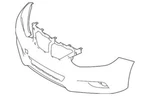Genuine Nissan Bumper Cover 62022-9HS2H. Fixed Price $558.89.