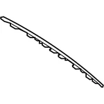 Genuine Mercedes-benz Oe Trim Strip 118-885-85-00-64. Fixed Price $123.15.