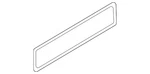 Genuine Nissan Bumper Cover Seal 762H9-3WJ8A. Fixed Price $14.97.