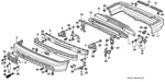Genuine Honda Absorber Front Bumper 71170-SM5-A00. Fixed Price $15.00.