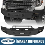 Hooke Road Steel Front Bumper W/winch Plate & Light Fit 20-23 Gmc Sierra 2500HD. Fixed Price $399.88.