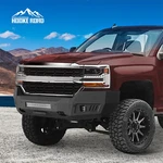 Off-road Front Bumper W/ Light Bar For 2016 2017 2018 Chevrolet Silverado 1500. Fixed Price $449.26.