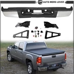 Rear Step Bumper Complete Chrome For Chevy Silverado Gmc Sierra 1500 2007-2013. Fixed Price $162.98.