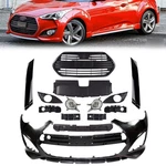 Fit Hyundai Veloster Turbo 13-17 Front Bumper&gille&pillar Trim&fog Lamp&bracket. Fixed Price $499.99.