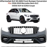2016-2019 Mercedes Benz X253 & C253 Coupe To GLC63 Amg Front Bumper Kit. Fixed Price $1150.00.